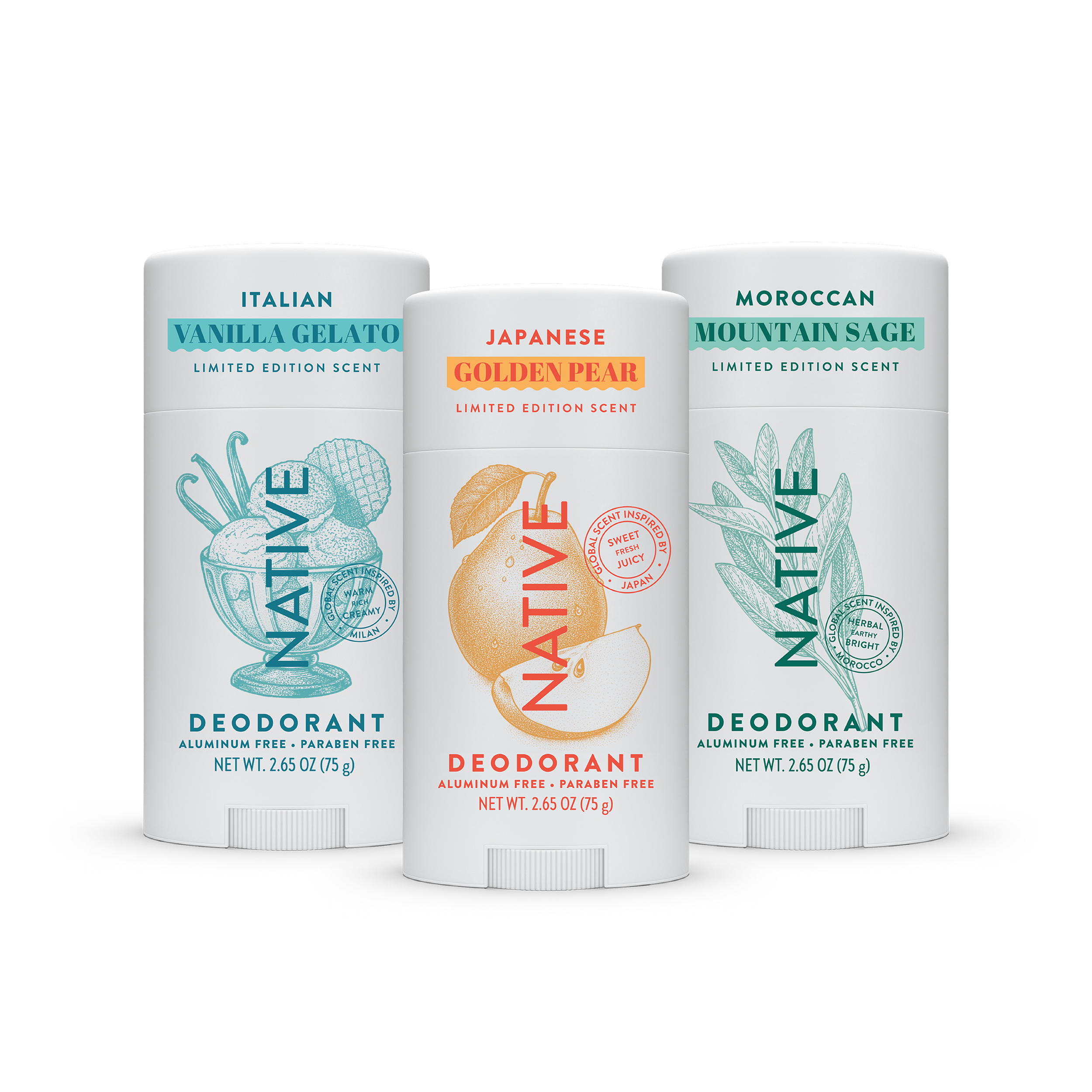 Native Deodorant Discovery 3-Pack