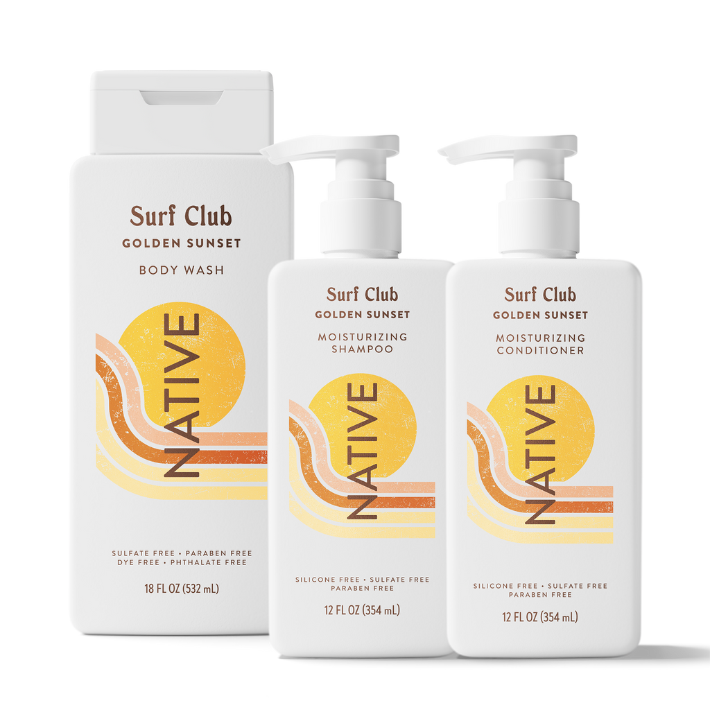 Native Shower Essentials Trio