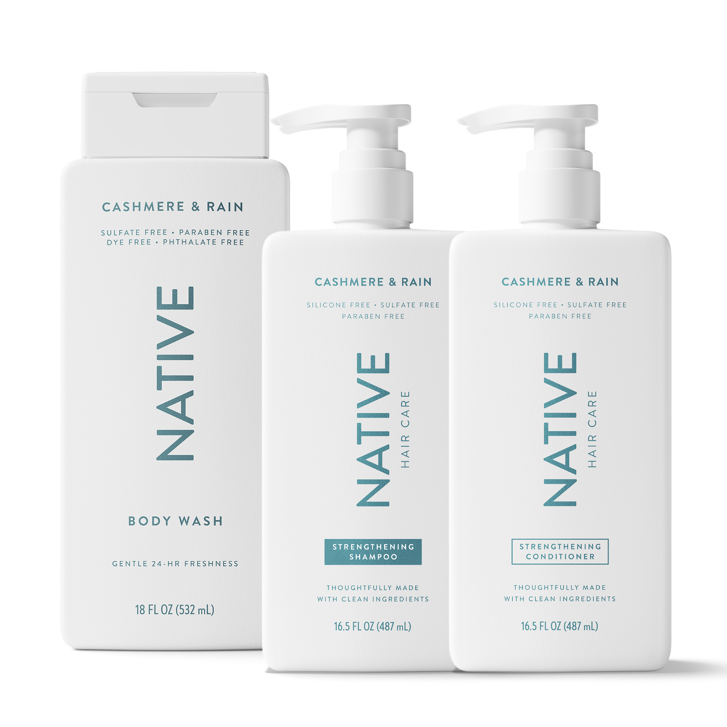 Native Shower Essentials Trio