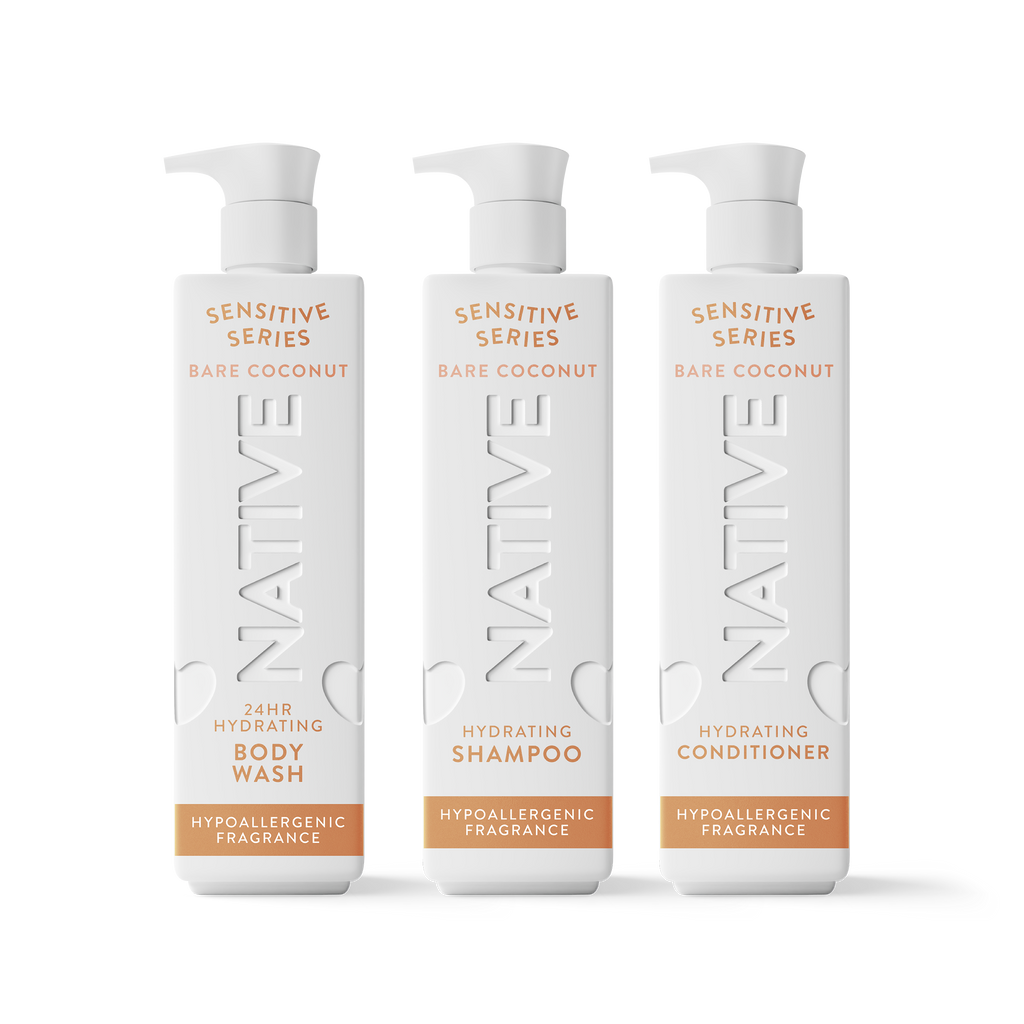 Native Shower Essentials Trio